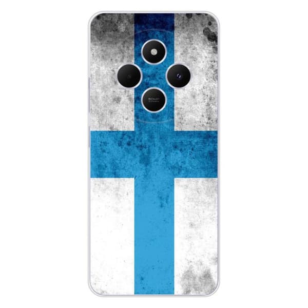 Siliconöverdrag tryckt kompatibelt med Xiaomi Redmi 14C 4G Flagga Marseille