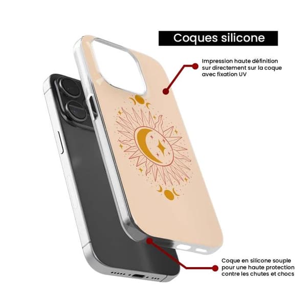 Siliconfodral med tryck kompatibel med Xiaomi Redmi Note 12 4G Zénith