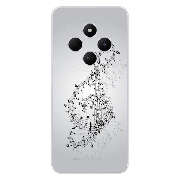 Siliconfodral med tryck kompatibelt med Xiaomi Redmi 14C 4G Noternas vals