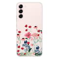 Miniatyrbild 1 av 6: Siliconfodral med tryck kompatibelt med Samsung Galaxy S23 Plus Våren i blommor