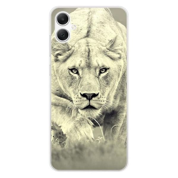 Silicone-skal med tryck kompatibel med Samsung Galaxy A05 Lionne