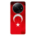 Miniatyrbild 1 av 6: Silicone-skydd med tryck kompatibel med Xiaomi Redmi A3 4G Turkiets flagga
