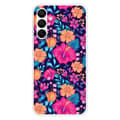 Miniatyrbild 1 av 6: Siliconfodral med tryck kompatibel med Samsung Galaxy A15 Exotiska Blommor