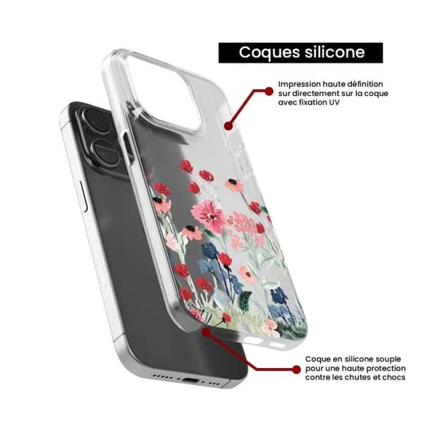 Silicone-skal med tryck kompatibel med Xiaomi 14T 4G Vår i blommor