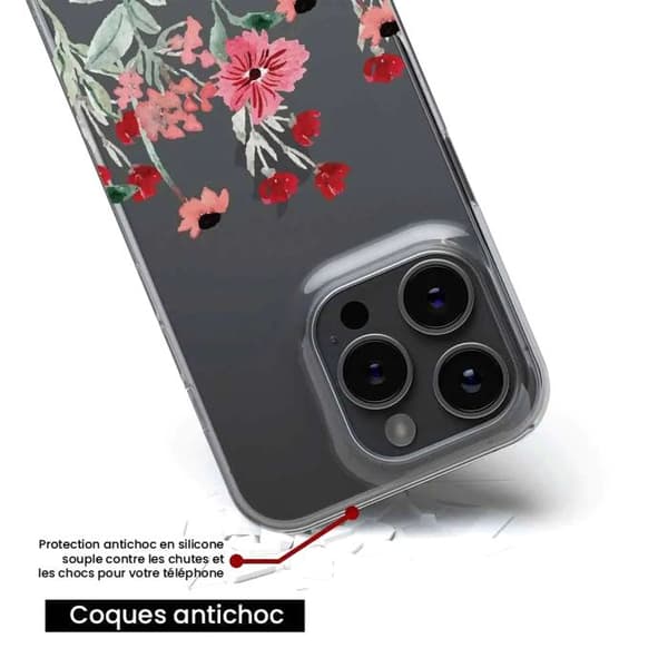 Silicone-skal med tryck kompatibel med Xiaomi 14T 4G Vår i blommor
