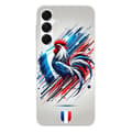 Miniatyrbild 1 av 6: Siliconehölje med tryck kompatibelt med Samsung Galaxy A36 5G Coq Français