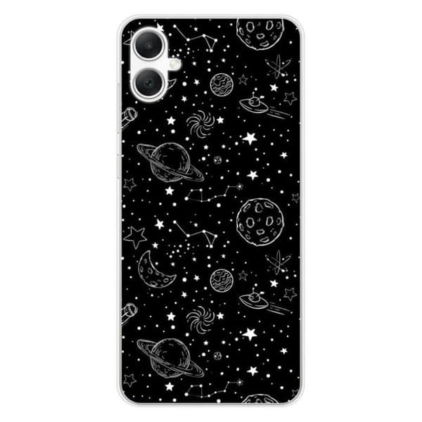Silicone-skal med tryck kompatibel med Samsung Galaxy A05 Galaxy draw