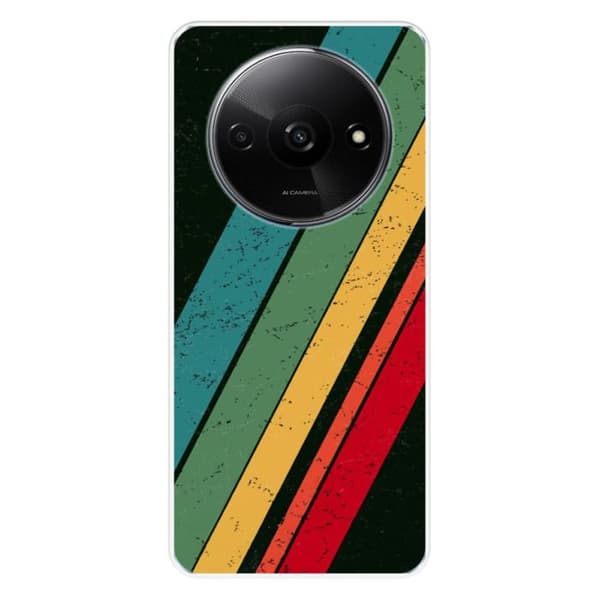 Silicone skal med tryck kompatibel med Xiaomi Redmi A3 4G Grunge