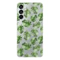 Miniatyrbild 1 av 6: Siliconfodral med tryck kompatibel med Samsung Galaxy M15 5G Monstera blad