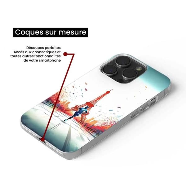 Silicone-skalskydd med tryck kompatibel med Samsung Galaxy A36 5G Olympiska Spelen