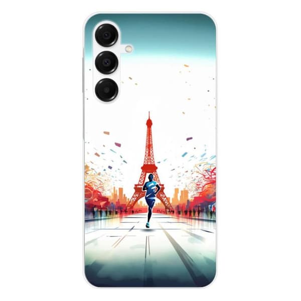 Silicone-skalskydd med tryck kompatibel med Samsung Galaxy A36 5G Olympiska Spelen