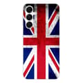 Miniatyrbild 1 av 6: Siliconfodral med tryck kompatibelt med Samsung Galaxy A36 5G England flagga