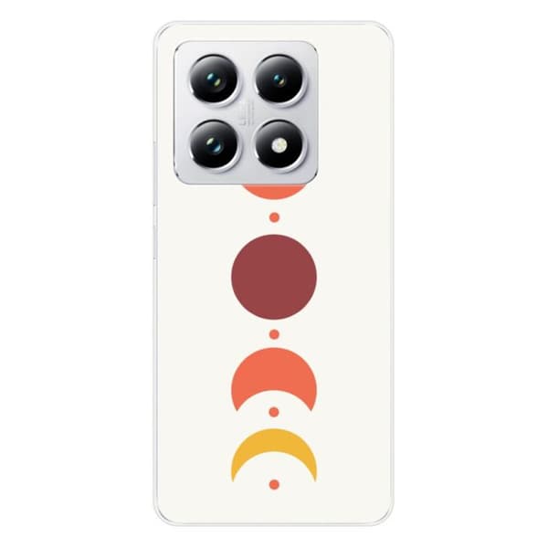 Siliconfodral med tryck kompatibel med Xiaomi 14T Pro Eclipse