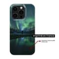 Miniatyrbild 2 av 6: Silicone-fodral med tryck kompatibelt med Xiaomi 14 Pro Aurores Boréales