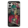 Miniatyrbild 1 av 6: Coque i silikon med tryck kompatibel med Samsung Galaxy A36 5G Skull Urgh
