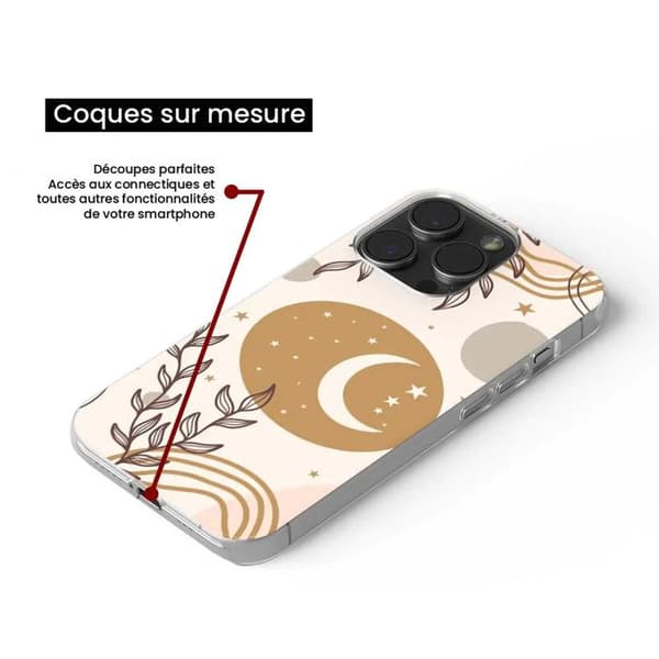 Silicone-skal med tryck kompatibel med Xiaomi Redmi 14C 4G Lunaison