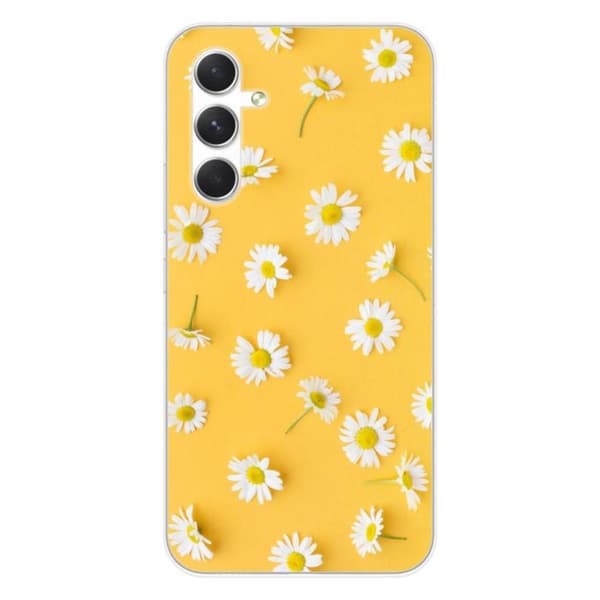 Siliconfodral med tryck som är kompatibel med Samsung Galaxy A54 5G Marguerittes