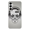 Miniatyrbild 1 av 6: Coque i silikon med tryck som är kompatibel med Samsung Galaxy A36 5G Skull Music