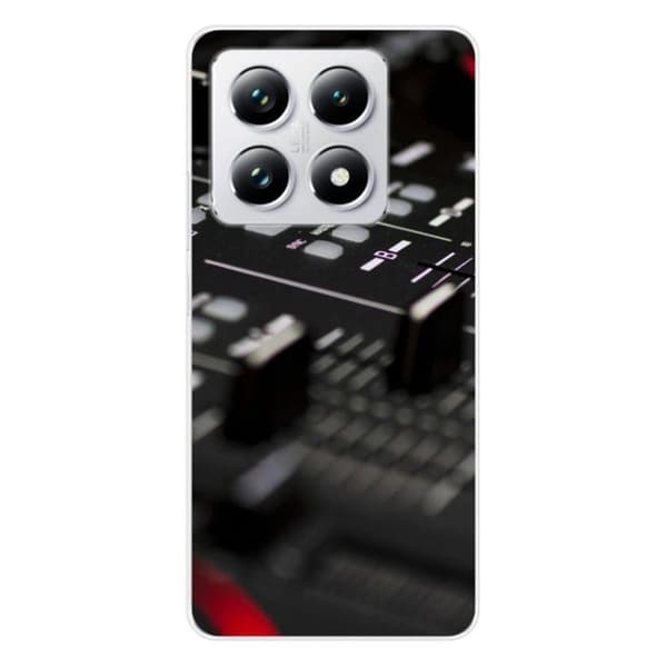 Silicone-skal med tryck kompatibel med Xiaomi 14T 4G Dj Mixer