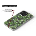 Miniatyrbild 3 av 6: Siliconfodral med tryck kompatibel med Xiaomi 14T 4G Monstera blad
