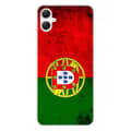 Miniatyrbild 1 av 6: Siliconfodral med tryck kompatibel med Samsung Galaxy A05 Portugals flagga