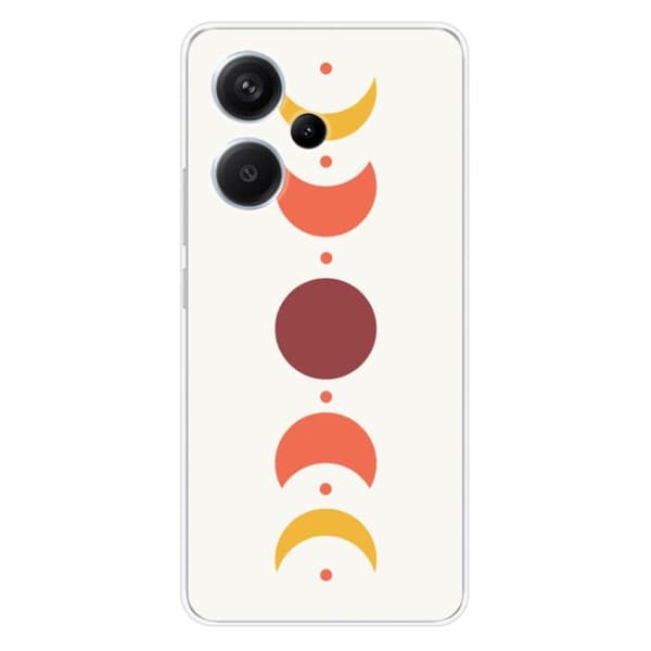 Siliconfodral med tryck kompatibel med Xiaomi Redmi Note 13 Pro Plus 5G Eclipse