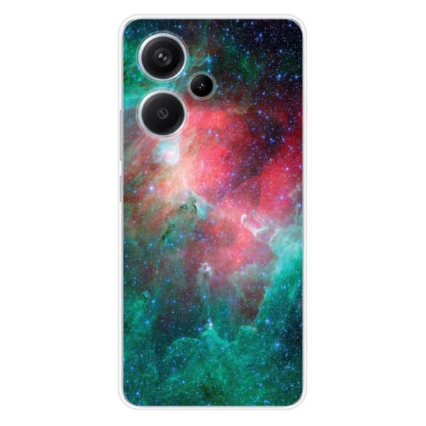 Siliconfodral med tryck kompatibel med Xiaomi Redmi Note 13 Pro Plus 5G Nebulositet