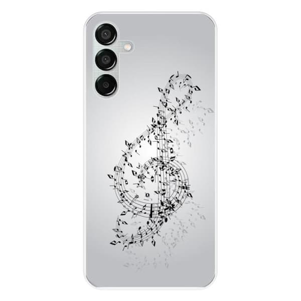 Silicone-skal med tryck kompatibel med Samsung Galaxy M15 5G Noternas vals