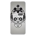 Miniatyrbild 1 av 6: Siliconfodral med tryck kompatibelt med Xiaomi Redmi 14C 4G Skull Music