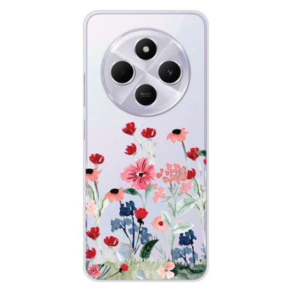 Silicone-skal med tryck kompatibel med Xiaomi Redmi 14C 4G Våren i blommor