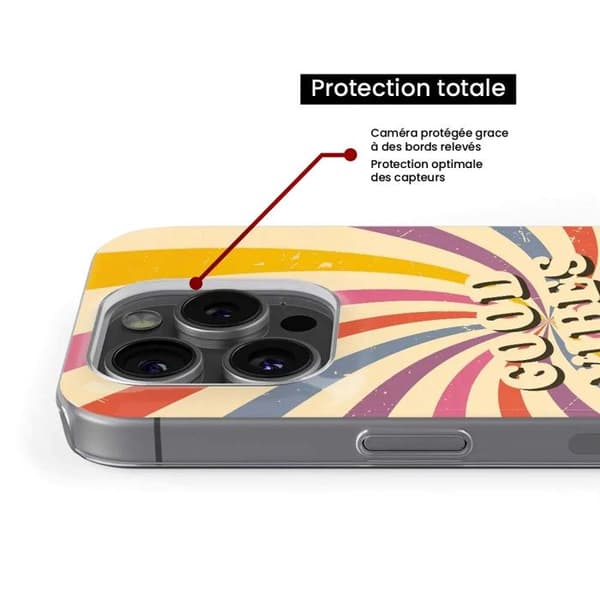 Coque i silikon med tryck kompatibel med Samsung Galaxy M15 5G Good vibes