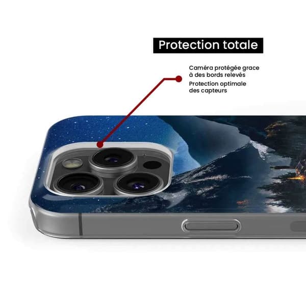 Siliconfodral med tryck kompatibel med Samsung Galaxy A36 5G Endast i Montagne