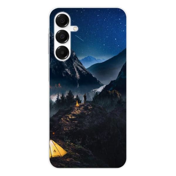 Siliconfodral med tryck kompatibel med Samsung Galaxy A36 5G Endast i Montagne