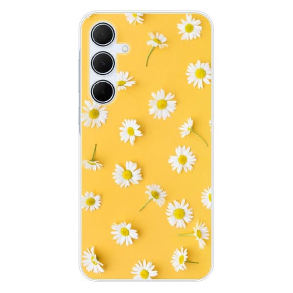 Silikonanskal med tryck kompatibel med Samsung Galaxy A35 5G Marguerittes