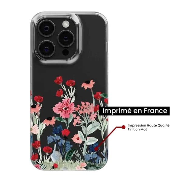 Siliconfodral med tryck kompatibel med Xiaomi Redmi 13C 5G Vår i blommor