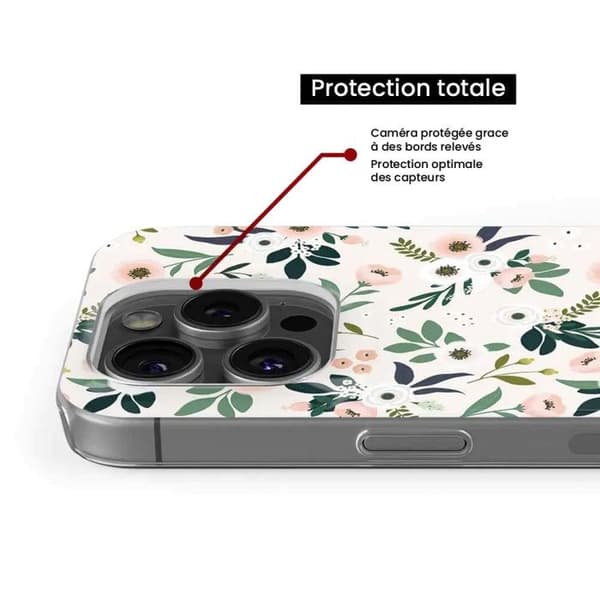 Siliconfodral med tryck kompatibel med Xiaomi Redmi Note 12 4G Blommor