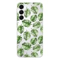 Miniatyrbild 1 av 6: Silicone-skal med tryck som är kompatibel med Samsung Galaxy A16 Monstera-blad