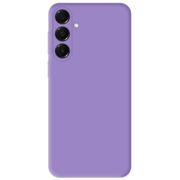 Enfärgad silikonpåse Mat Lila kompatibel med Samsung Galaxy A36 5G