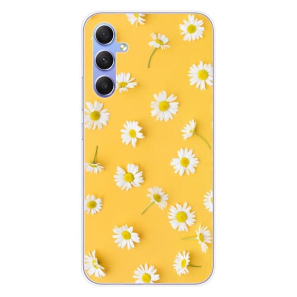 Siliconehölje med tryck kompatibelt med Samsung Galaxy A34 5G Marguerittes