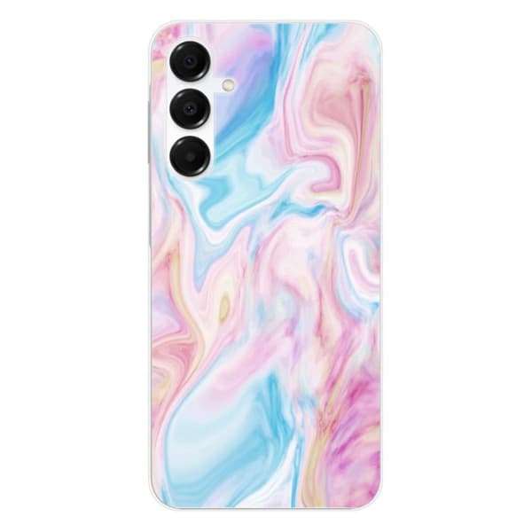 Siliconfodral med tryck som är kompatibelt med Samsung Galaxy A16 Soap