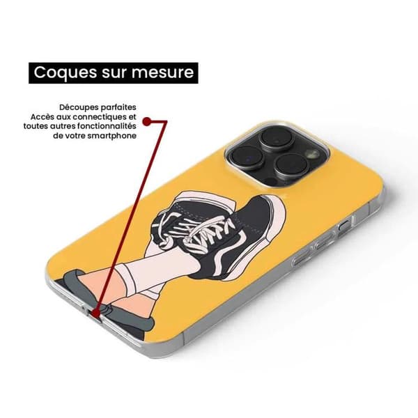 Siliconfodral med tryck kompatibel med Xiaomi 14T Pro Sneakers