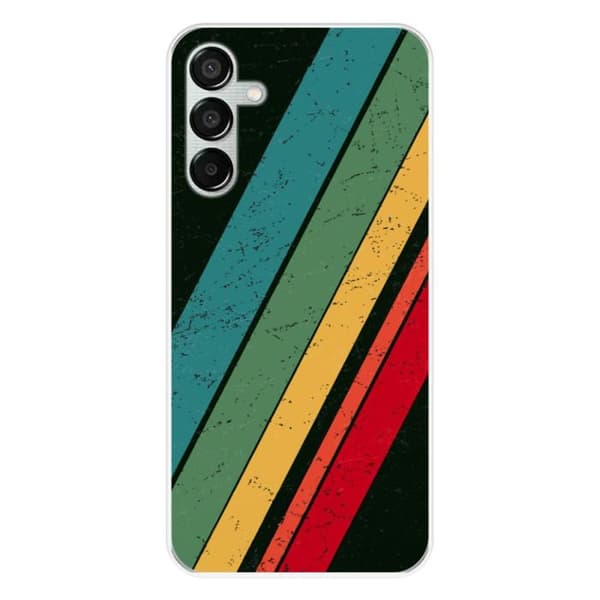 Silicone-skal med tryck kompatibel med Samsung Galaxy M15 5G Grunge