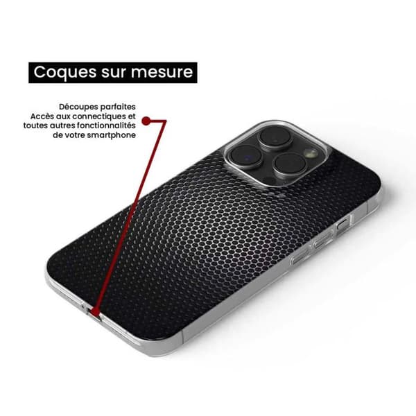 Silicone-fodral med tryck kompatibel med Xiaomi 14T Pro Dark Metal