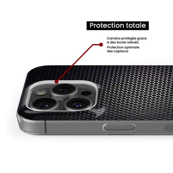 Silicone-fodral med tryck kompatibel med Xiaomi 14T Pro Dark Metal