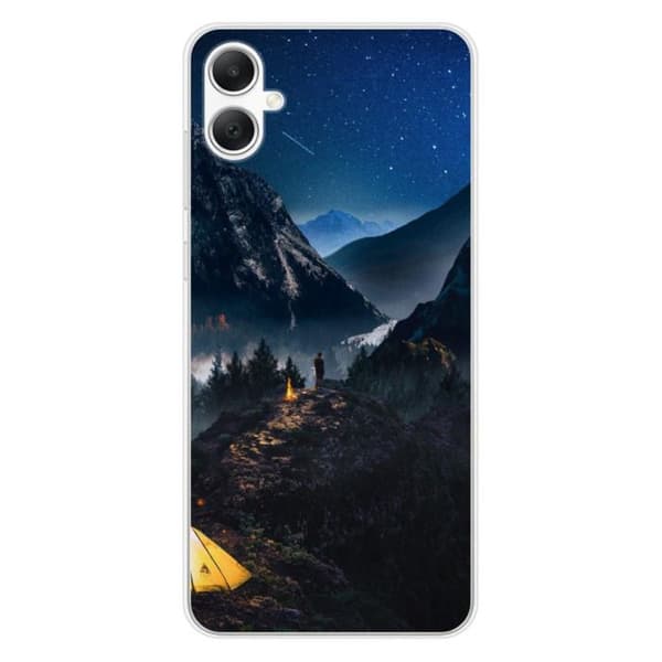 Siliconfodral med tryck kompatibel med Samsung Galaxy A05 Endast i berg.