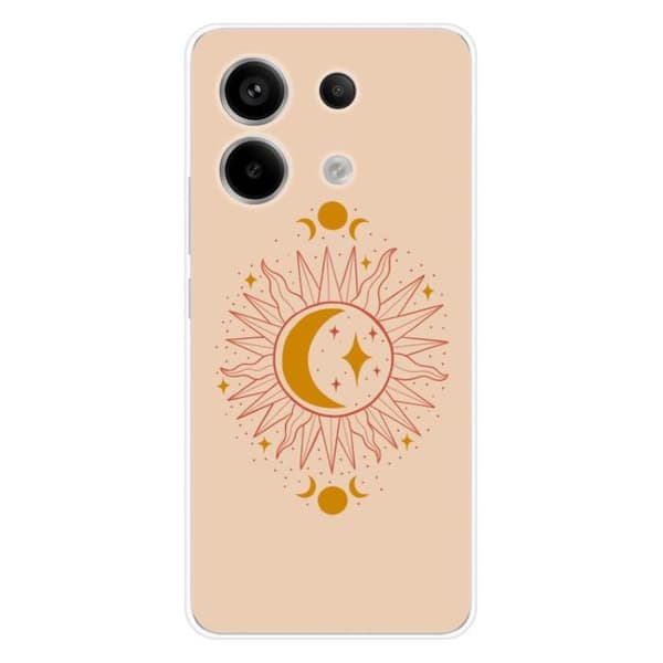 Siliconfodral med tryck kompatibel med Xiaomi Redmi Note 13 Pro 5G Zénith