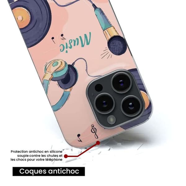 Siliconfodral med tryck kompatibelt med Xiaomi 14 Pro Färger i överenskommelse