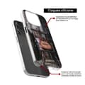 Miniatyrbild 4 av 6: Siliconfodral med tryck kompatibel med Samsung Galaxy A16 Gitarr