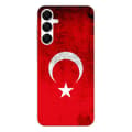 Miniatyrbild 1 av 6: Siliconfodral med tryck kompatibel med Samsung Galaxy A16 Turkiska flaggan