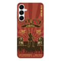 Miniatyrbild 1 av 6: Silikonskydd med tryck kompatibel med Samsung Galaxy A36 5G Rock and roll
